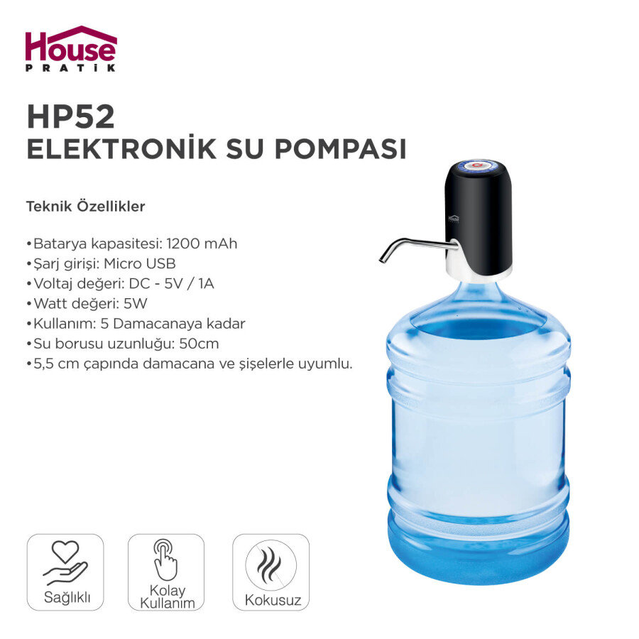 HP52 ELEKTRONİK SU POMPASI - 3