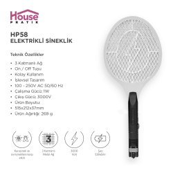 HP58 ELEKTRİKLİ SİNEKLİK - 4