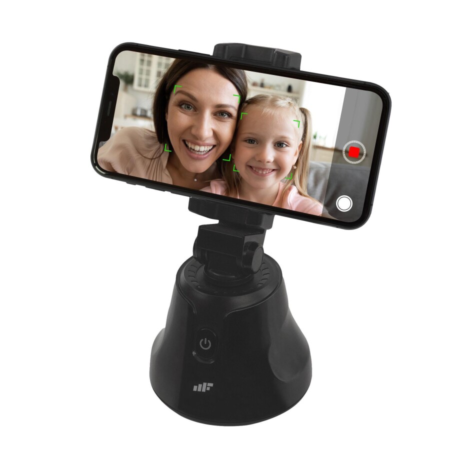 MF Product Fit N Joy 0547 360 Derece Yüz Takip Telefon Tutucu Smart Gimbal Siyah - 2