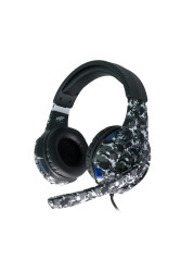 MF Product Strike 0539 Kablolu Kulak Üstü Kamuflajlı Gaming Kulaklık Siyah - 1