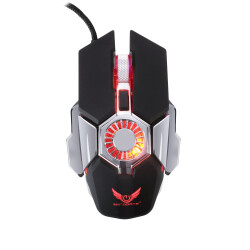MF Product Strike 0593 Rgb Kablolu Fanlı Gaming Mouse Siyah - 1