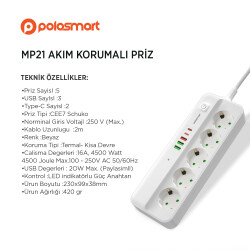 MP21 AKIM KORUMALI PRİZ - 3