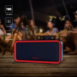 Polosmart FS77 Kablosuz Bluetooth Hoparlör Speaker Lacivert - 4