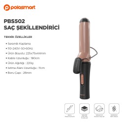 Polosmart PBS502 Saç Maşası Rose Gold - 4