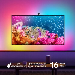 Polosmart PGS405 TV Arkası Dekoratif Kumandalı Su Geçirmez 16 Farklı Renk RGB Led Şerit Aydınlatma - 3