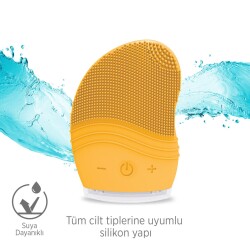 Polosmart PSC03 Sonic Titreşimli Yüz Temizleme Cihazı - Turuncu - 4