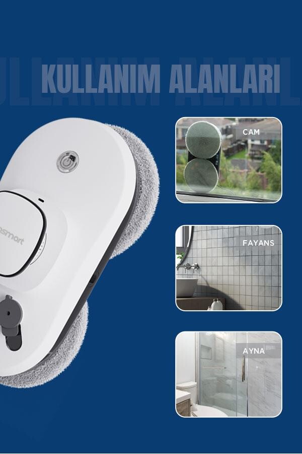 Polosmart PSH20 Kumandalı Cam Temizleme Robotu - 4