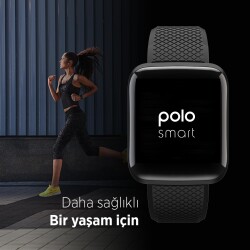 Polosmart PSSW05 Smart Look Akıllı Saat Siyah - 7