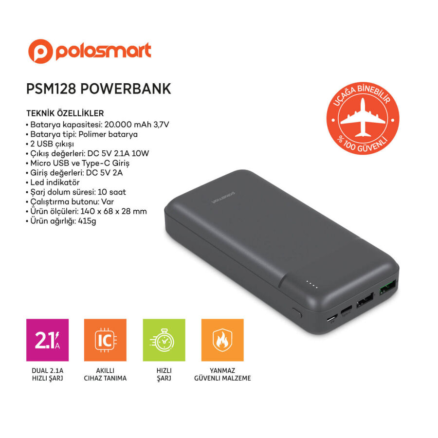 PSM128 POWERBANK - 3