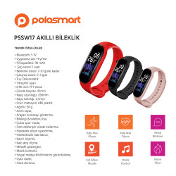 PSSW17 AKILLI BİLEKLİK PEMBE - 2