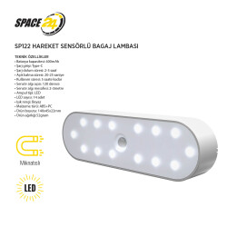 Space24 SP122 Hareket Sensörlü Bagaj Lambası - 3